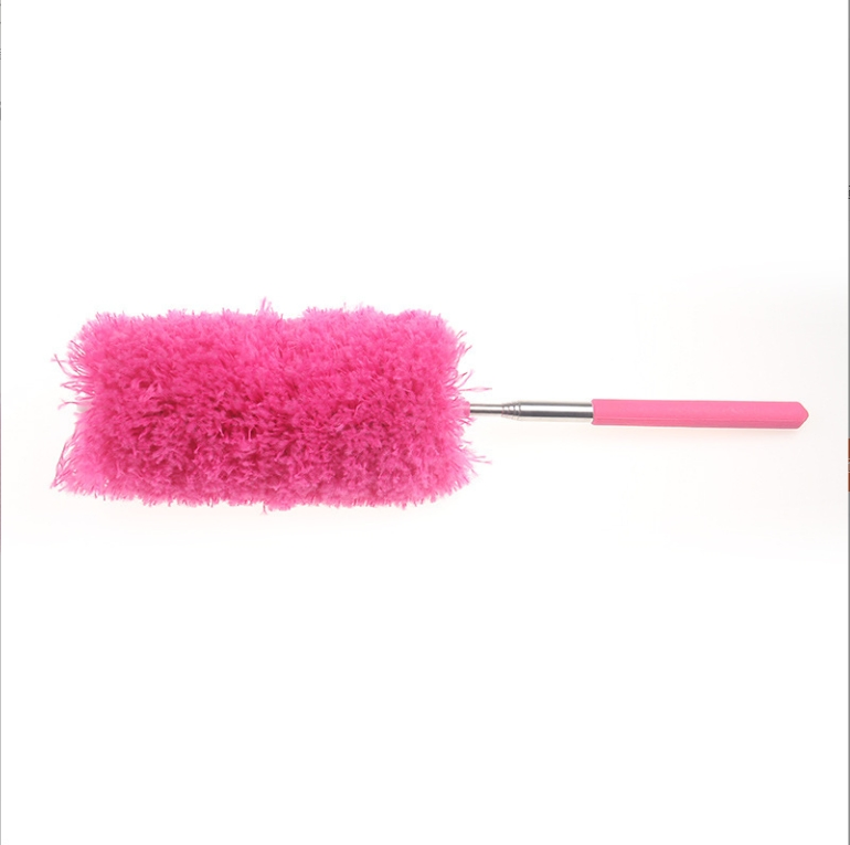 Long Handle Dusters for Cleaning Ceiling Fan Bendable Head Microfiber Feather Duster Extendable Duster