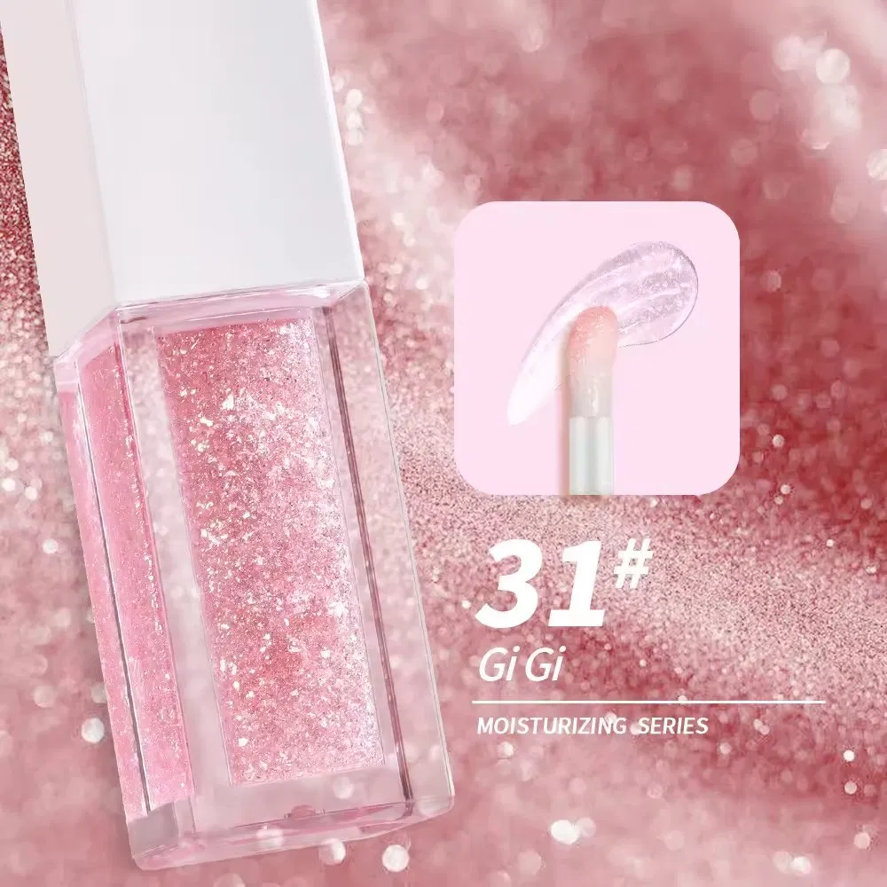 Wholesale Plumping Lip Oil Shimmer Glossy Private Label Changing Lip Plumper Oil