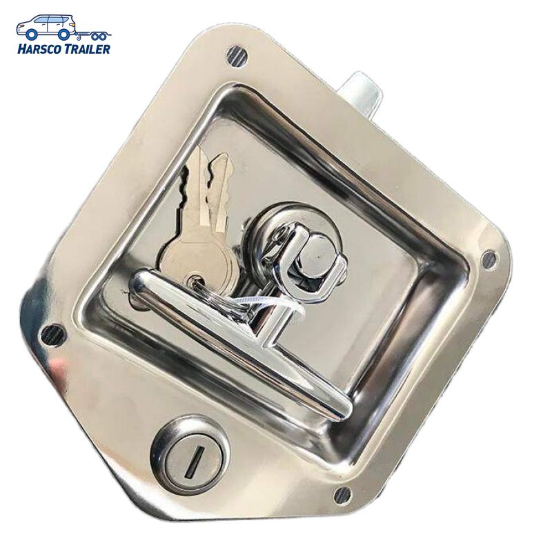 Flush Paddle Latch Stainless Steel Drop T-Latch Toolbox Lock