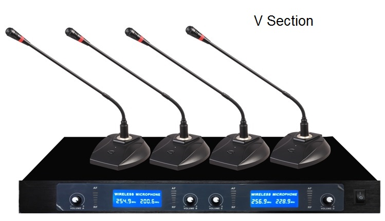 Wireless Microphone UHF Meeting Microphone