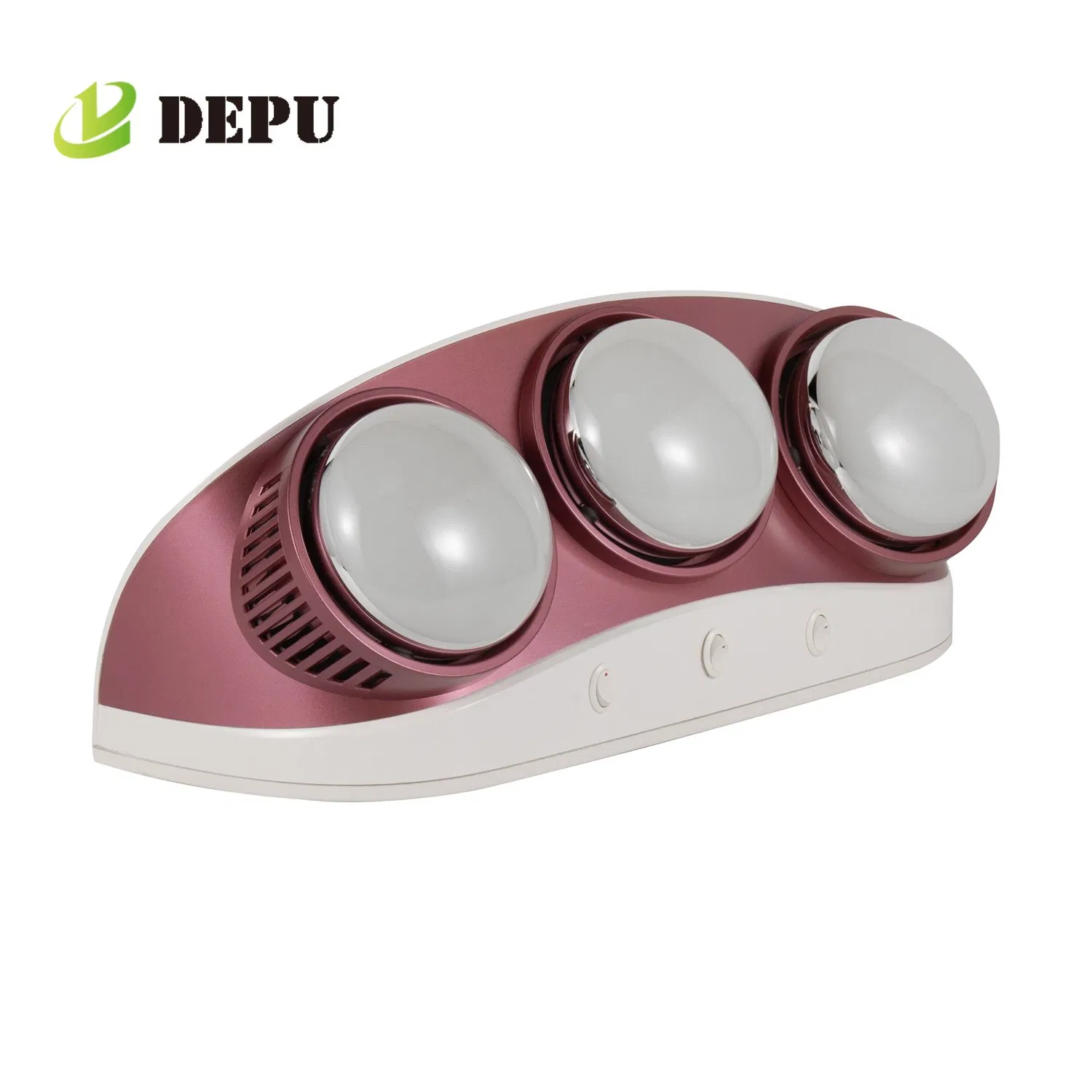 Stylish Three Bulb Fast Heating Energy Efficient Safe Electric Bathroom Heater