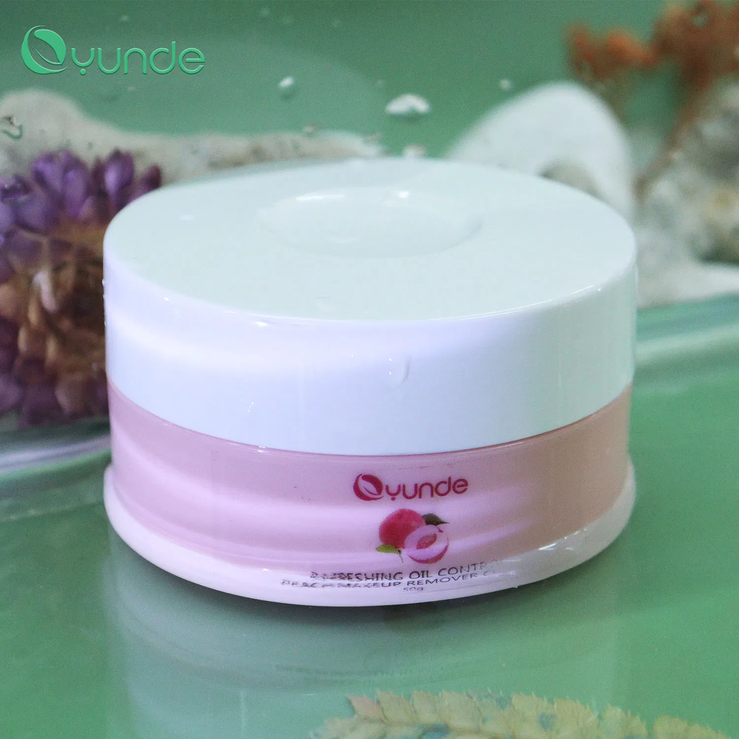 Peachy Clean Face Cleansing Balm - Makeup Remover Melt with Fruit Juice