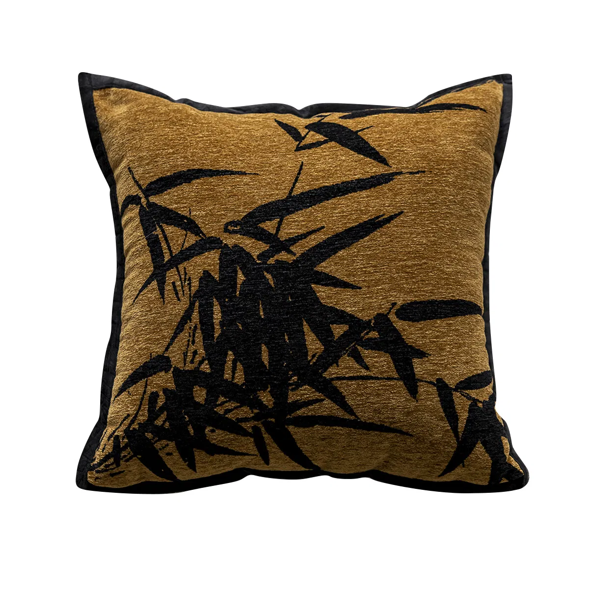 Pillow Cases Classic Black Panther Chenille Pillow Cover Wholesale Soft Chenille Jacquard Leopard Cushion Cases