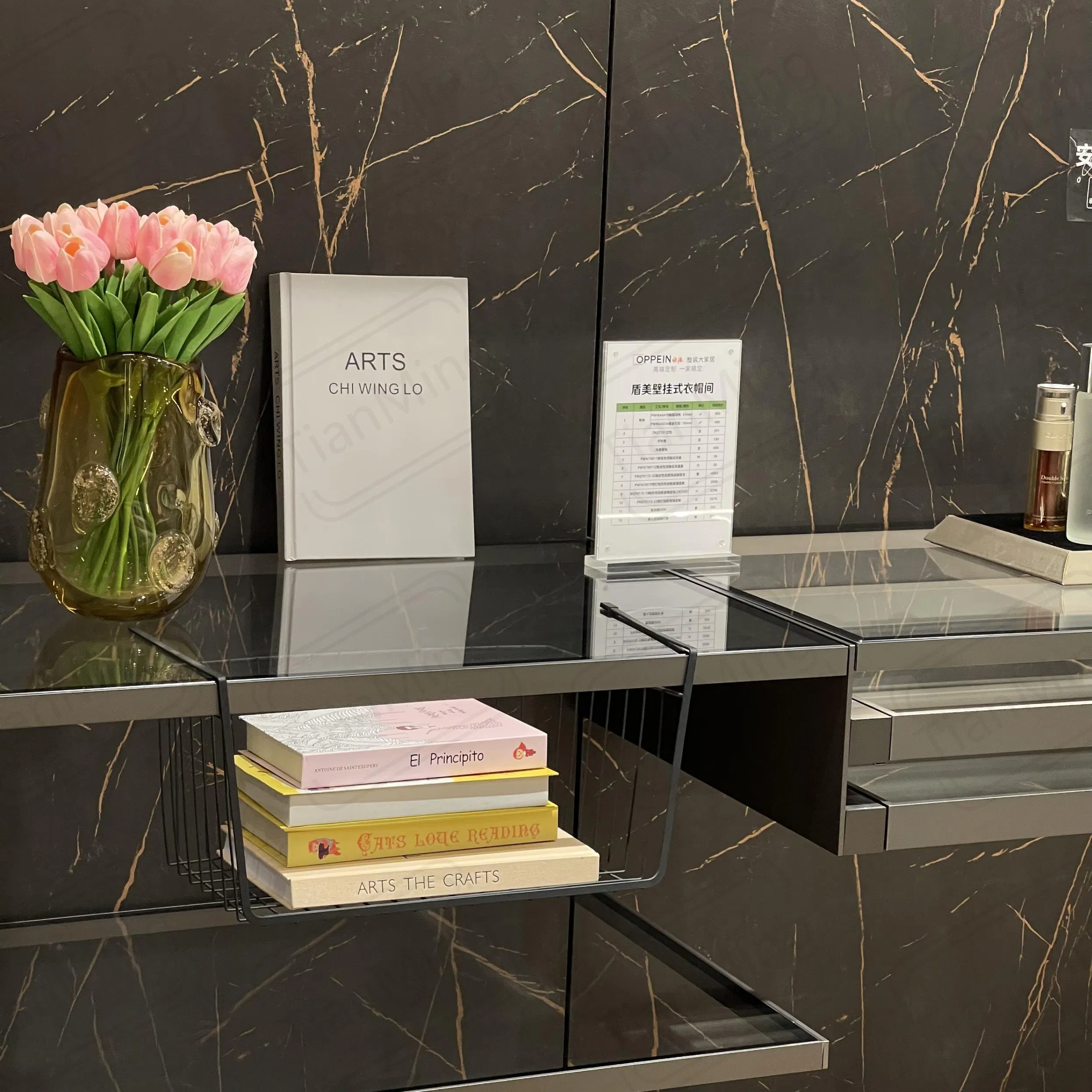 Versatile Office Basket for Efficient Storage in Kitchen and Bathroom