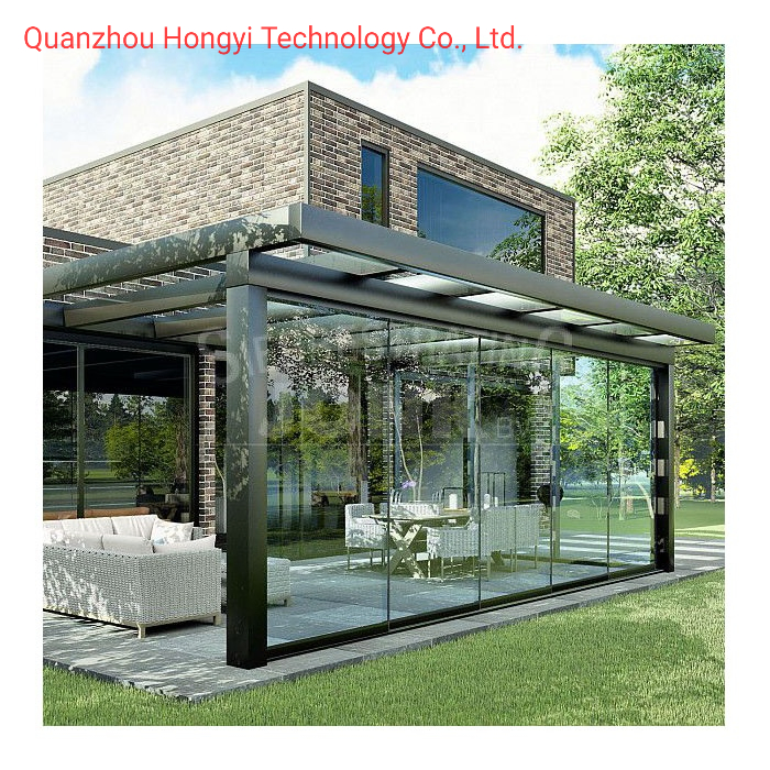 New Design Green House Aluminium Tempered Lowes Glass Sunroom