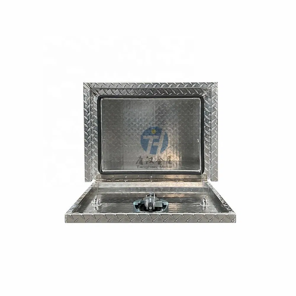 US Diamond Checker Plate Ute Tray Toolbox