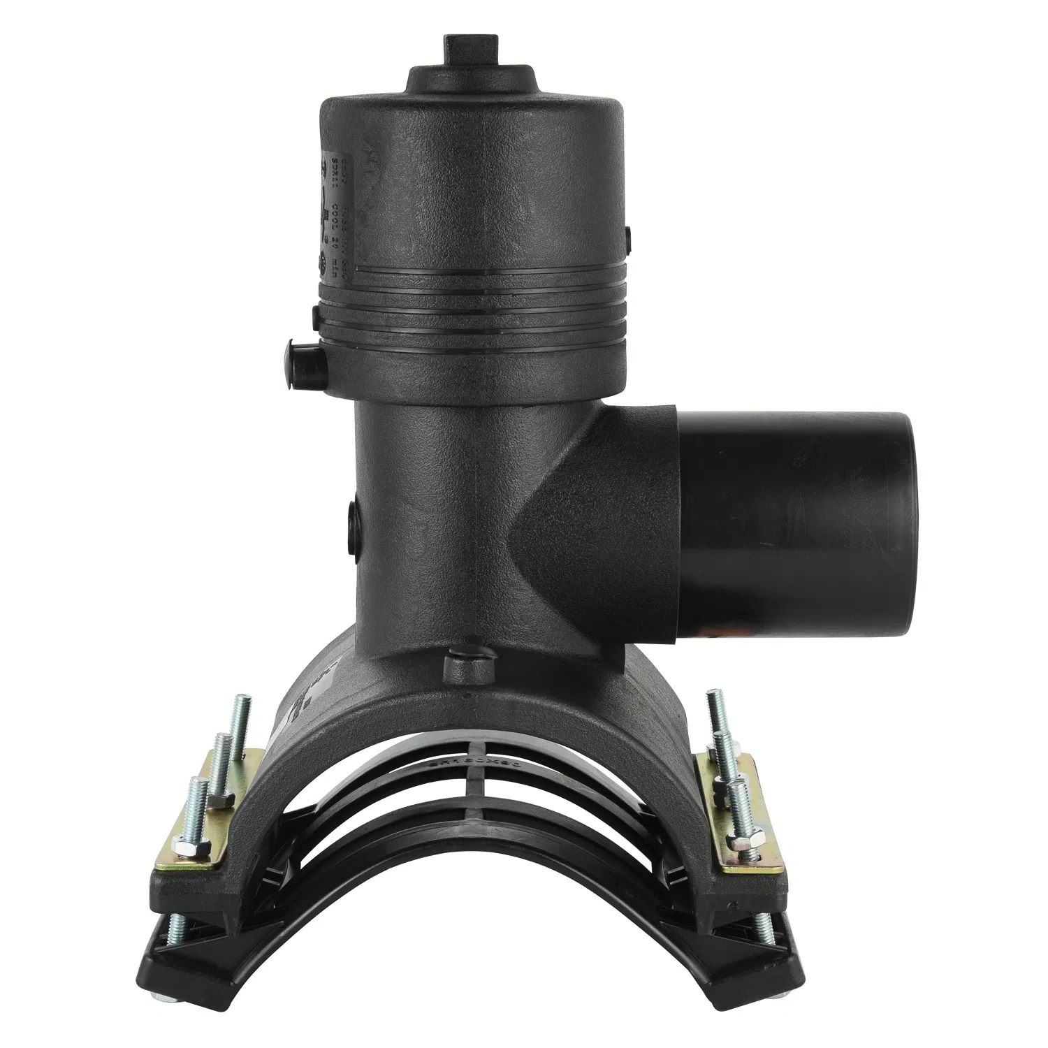 Factory Price HDPE 3490ls Electrofusion Fitting Tapping Saddle for Pipeline Water Supply