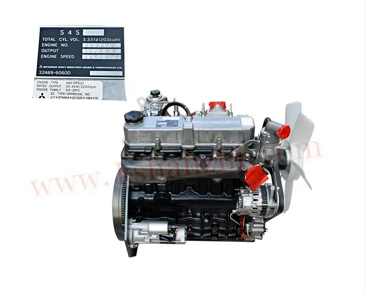 Original Forklift Diesel Engine Assembly for S4s Models