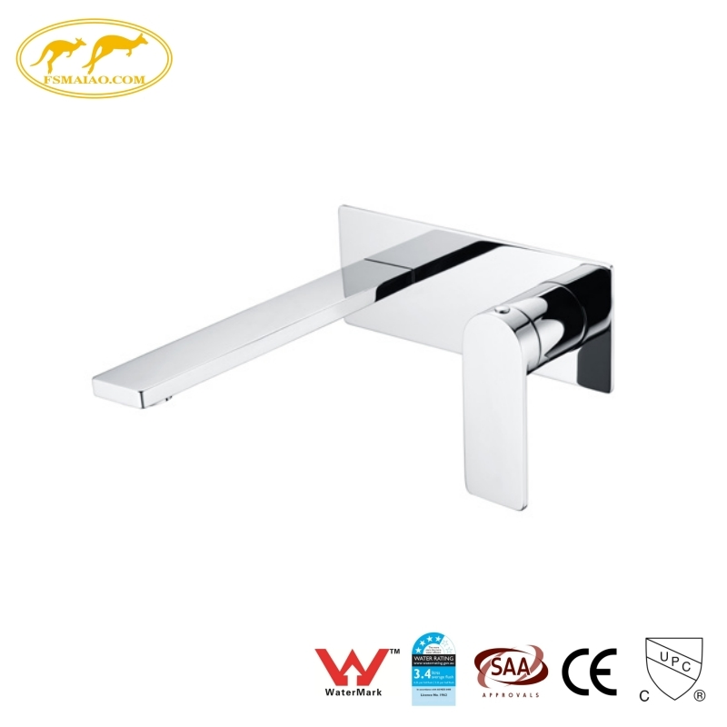 Sanitary Ware Watermark Corrosion-Resistant Brass Non-Slip Grip Bath Wall Mixer