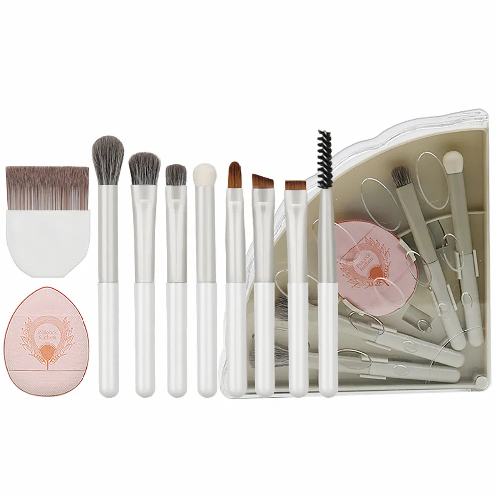 Ten-in-One Eye Makeup Seteyeshadow Brushportable Makeup Brush