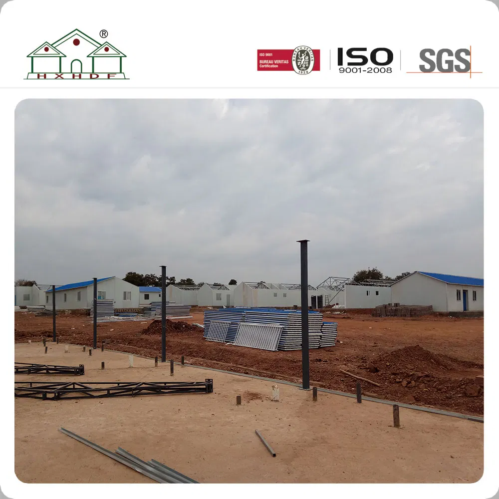 Prefab Light Steel EPS Sandwich Panel House/Dorm/Office in Ethiopia