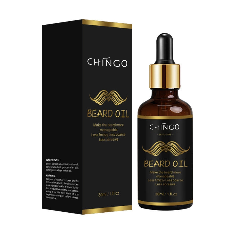 Beard Care Naturally Nourishing Moisturizing Prevents Itchy Beard Growth Oil