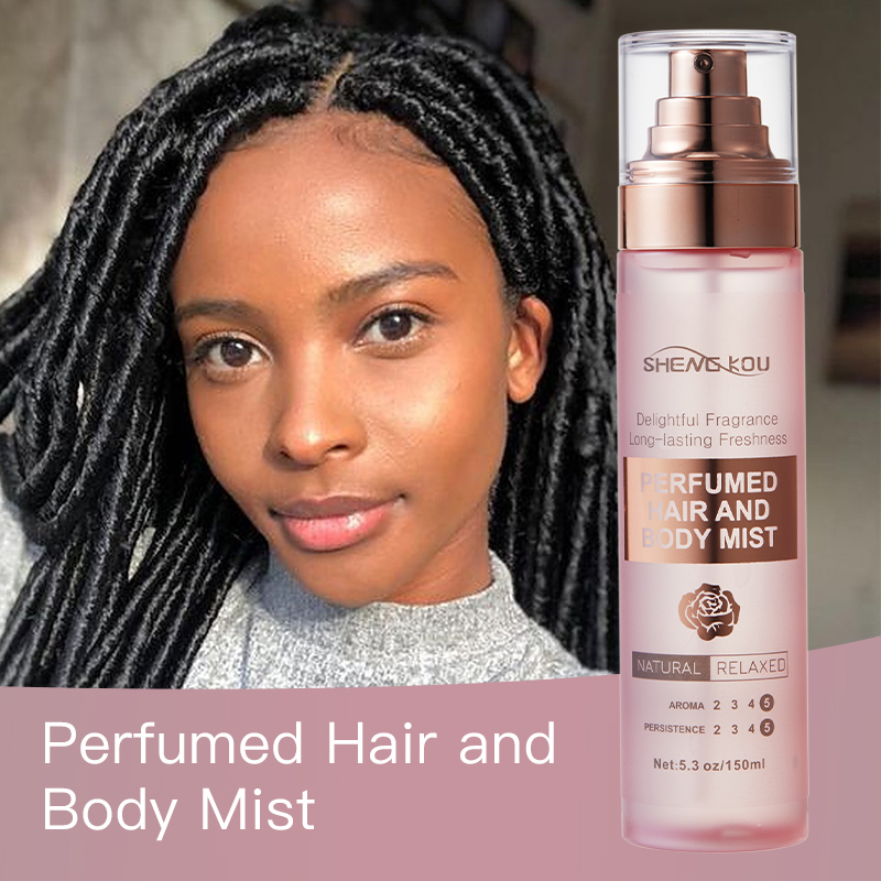 OEM Free Sample Custom Care Hair Products Vegan No Irritant Long-Lasting Moistures Hair Perfume