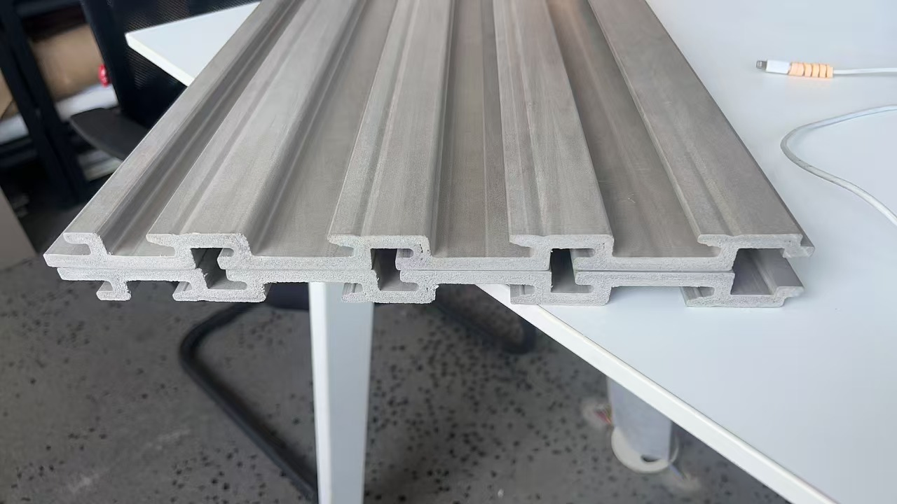 WPC Slat Wall Panels for Shop Cabinet Storage