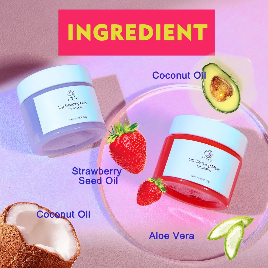 OEM Collagen Infused Lip Masks Moisturizer Lip Mask for Dry Lips