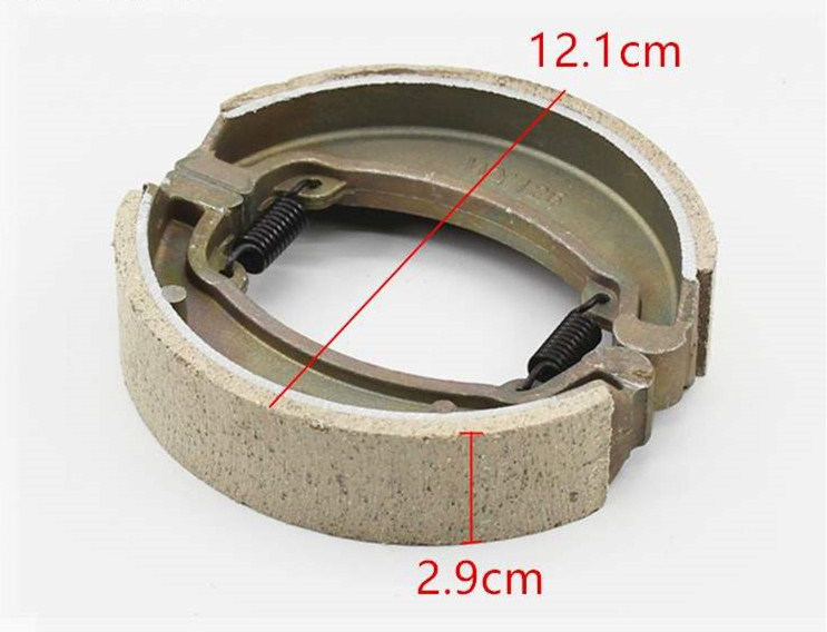 WY125/CGL125 Non-Asbestos Brake Shoe WW-1005