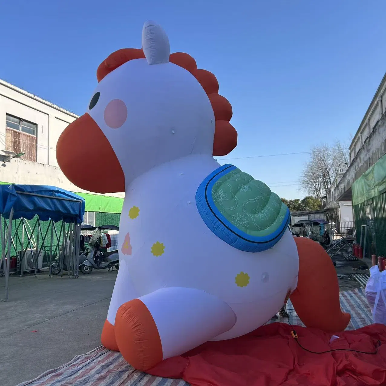 Boyi Inflatable 2026 Horse Year Cartoon for Decoration
