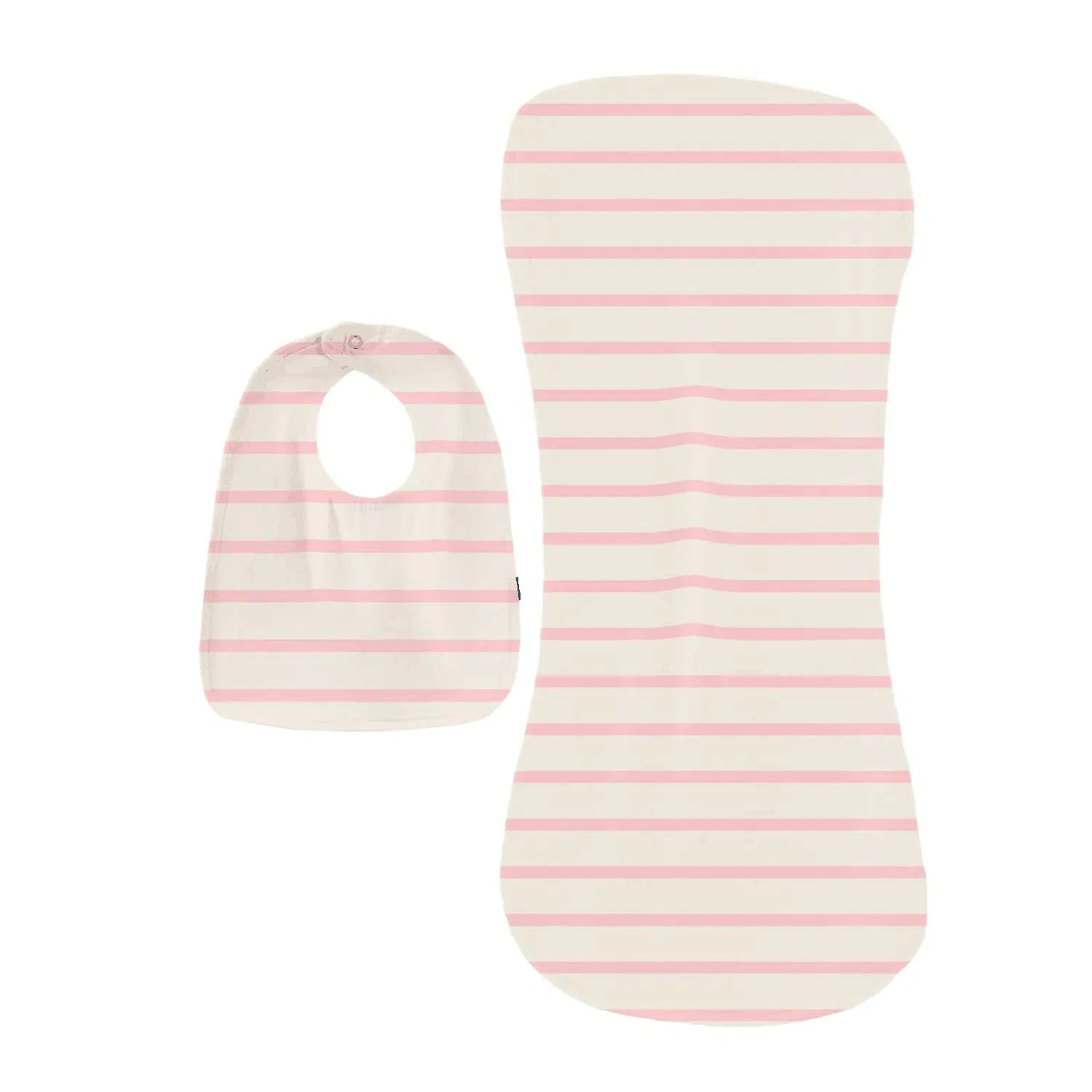 Custom Made Private Label Bamboo Burp Cloth and Bib Set Baby Clothes