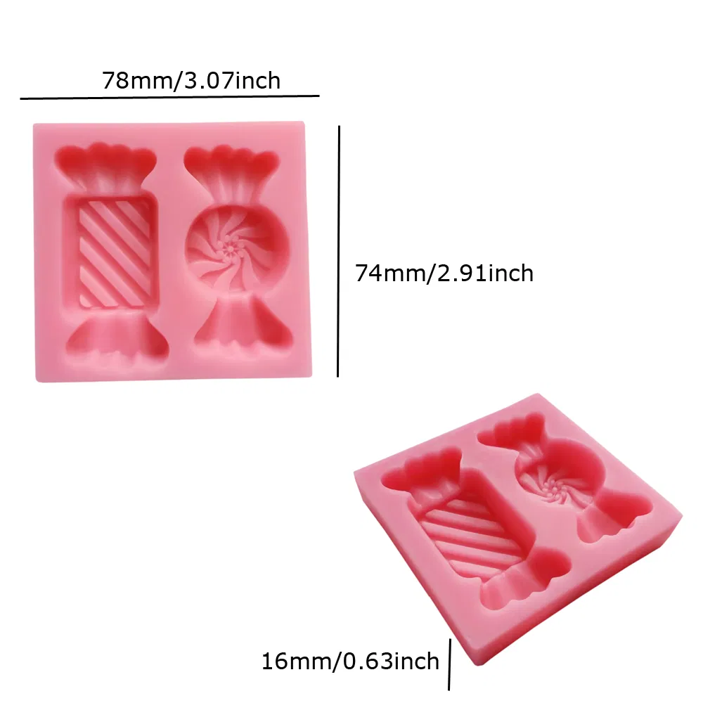 Home Baker Chocolate Gumpaste Silicone Mould Cupcake Cookie Cake Baking Candy Shape Fondant Silicone Mold