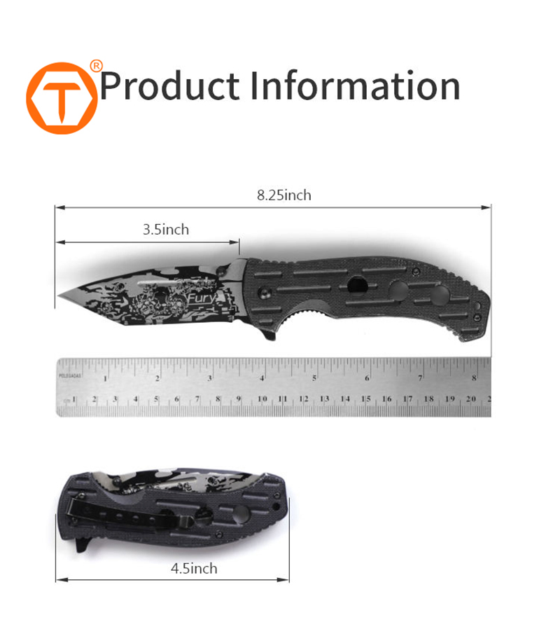 Fixed Blade Mini Folding Knives Outdoor Knife Hunting Pocket Knife