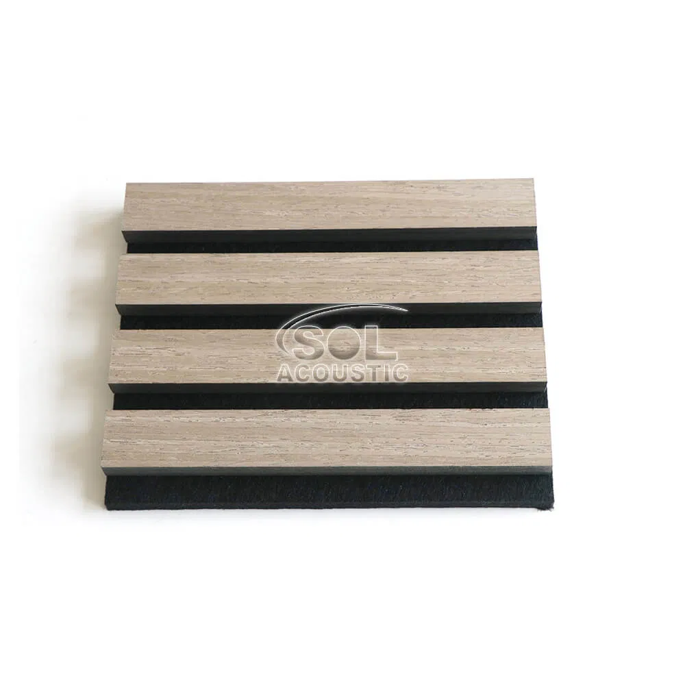 Sol Acoustic 3D Acoustic Pet Felt Wooden Wall Acoustic Panel
