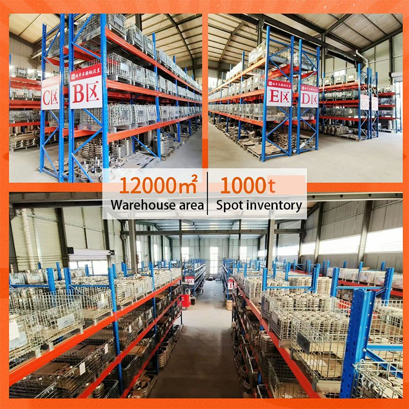 316L Stainless Steel High-Pressure Belt Neck Flat Welding Flange