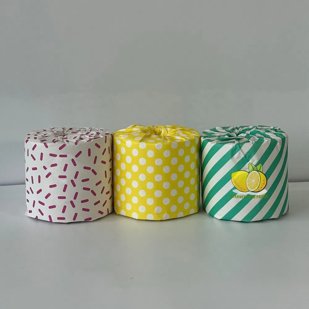 Standard Size and Biodegradable Heathy Toilet Paper Customized Logo 3ply CE Toilet Tissue Paper