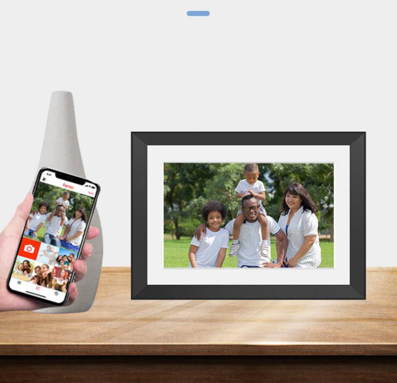 Built-in Image Transfer WiFi Electronic Photo-Album APP 10.1-Inch Touch Cloud Photo Frame
