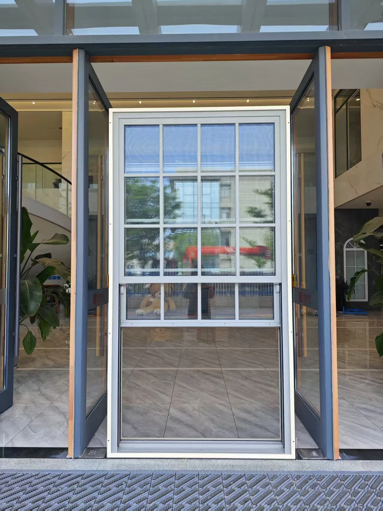 Composite Window - Wood Clad Aluminum Window-Double Hung