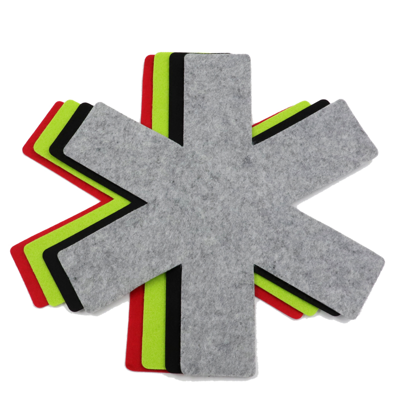 100% Polyester Kitchen Placemat Felt Pot Holder Pan Protectors