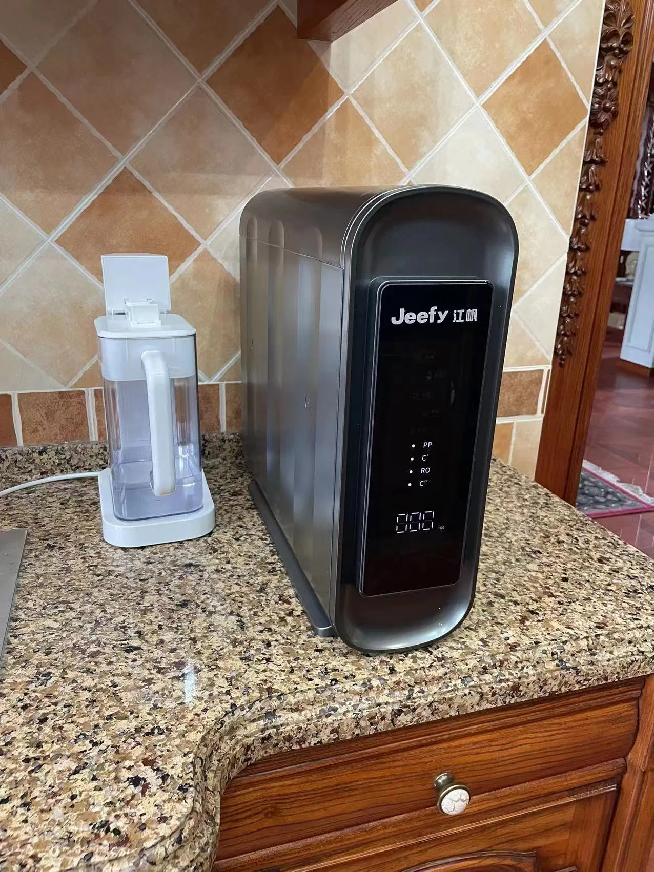 Home Appliances 100/400/600gpd 5 Stage Home Use RO Water Purifier with TDS Display Reverse Osmosis System Water Filter Water Treatment Equipment