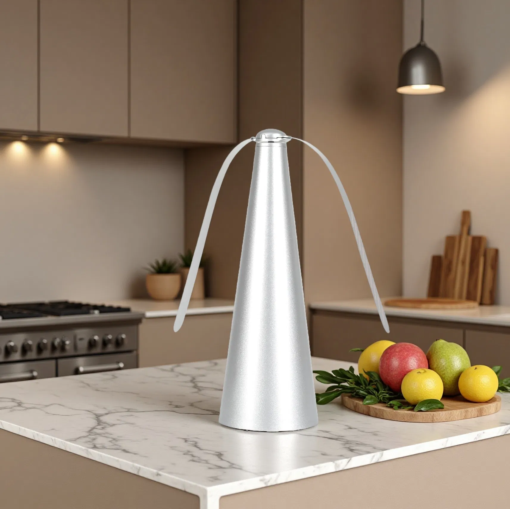 Silent Eco-Friendly Portable Fly Repellent Fan for Indoor Spaces