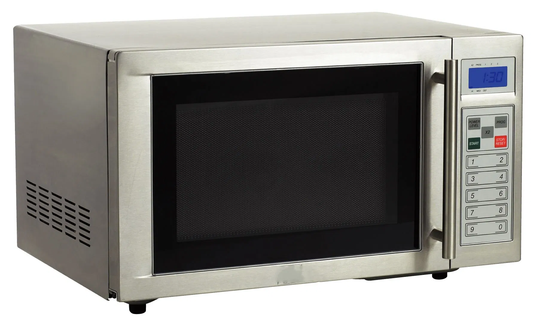 25L Commercial Stainless Steel LCD Display Fast Food Microwave Oven