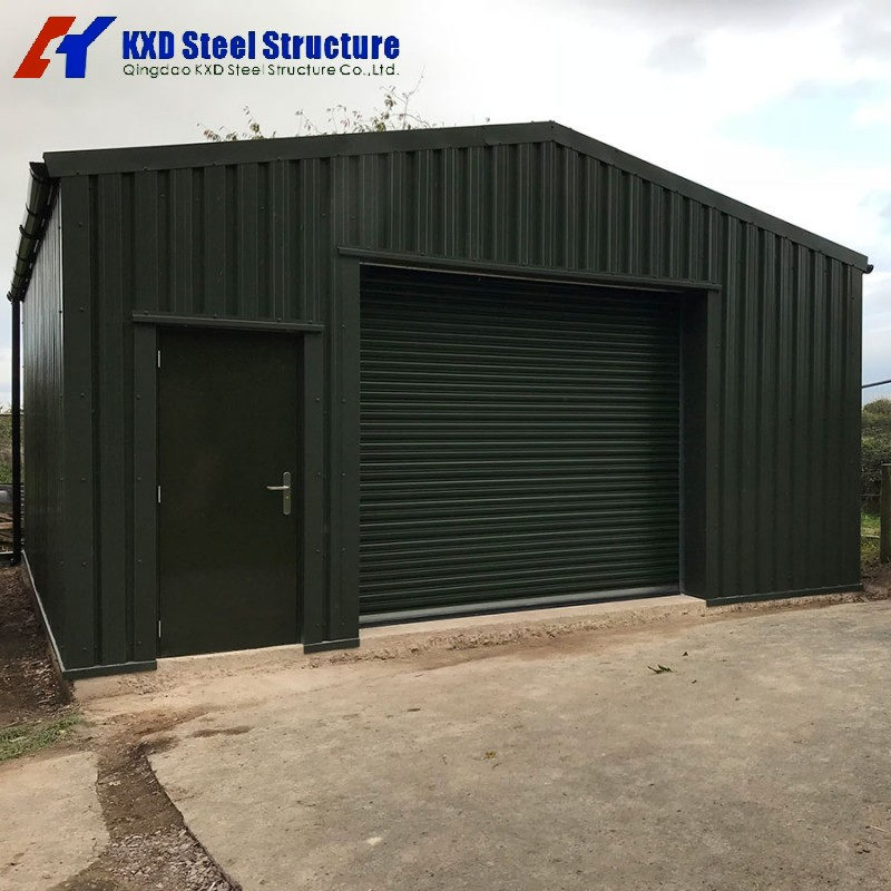 Prefabricated Steel Structure Metal Shed Building
