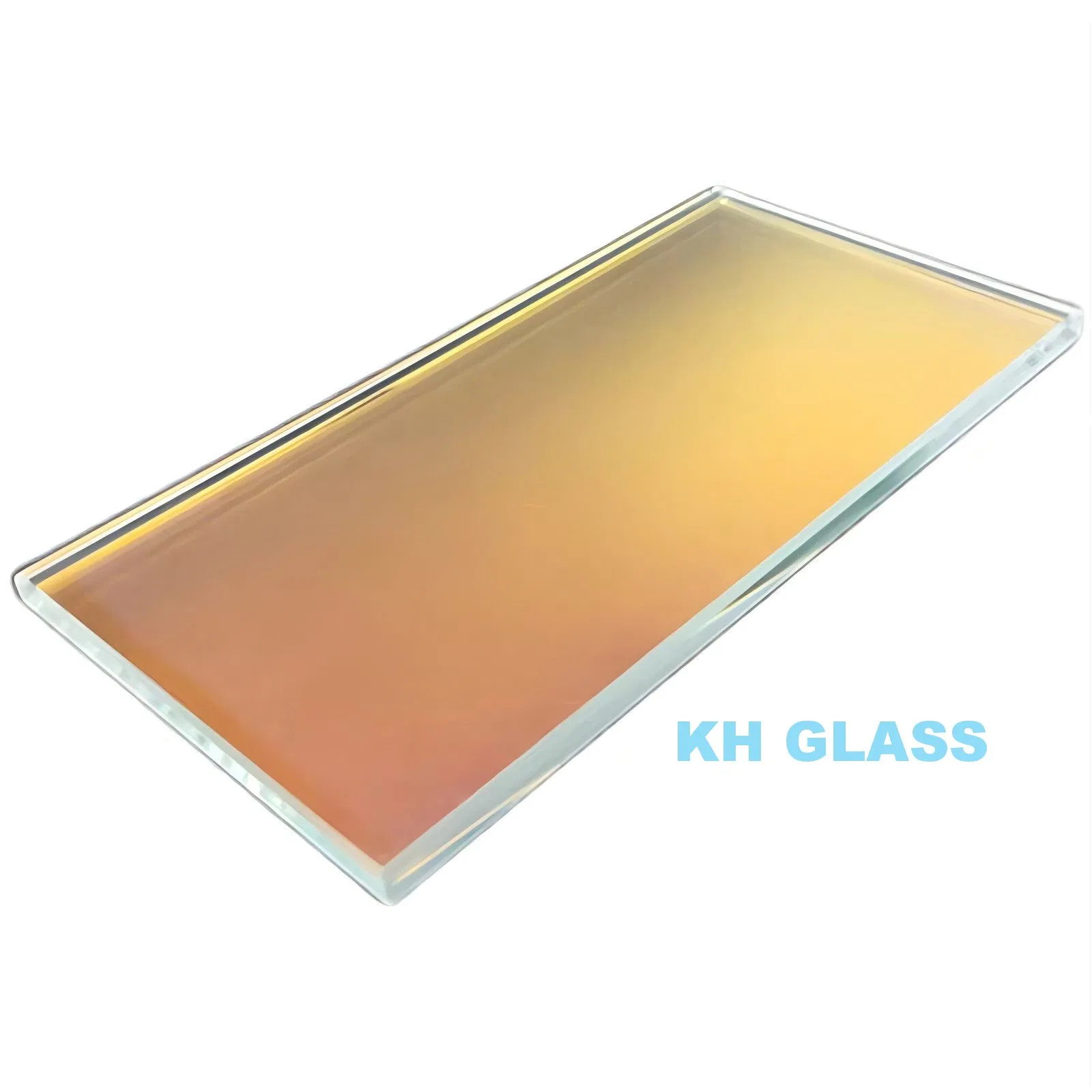 Elegant Glass Partition with Sleek Mirror Finish for Modern Decor