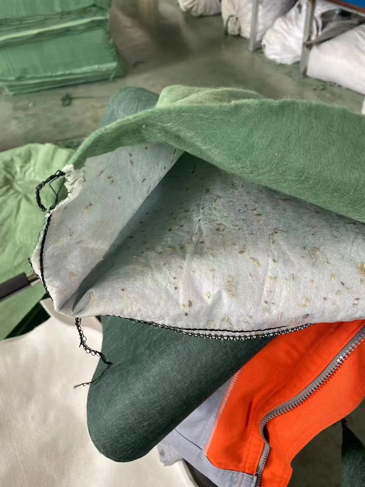 Geobag Polyester/PP Geobag Is Used for Slope Protection and Grass Dam to Protect Ecological Environment