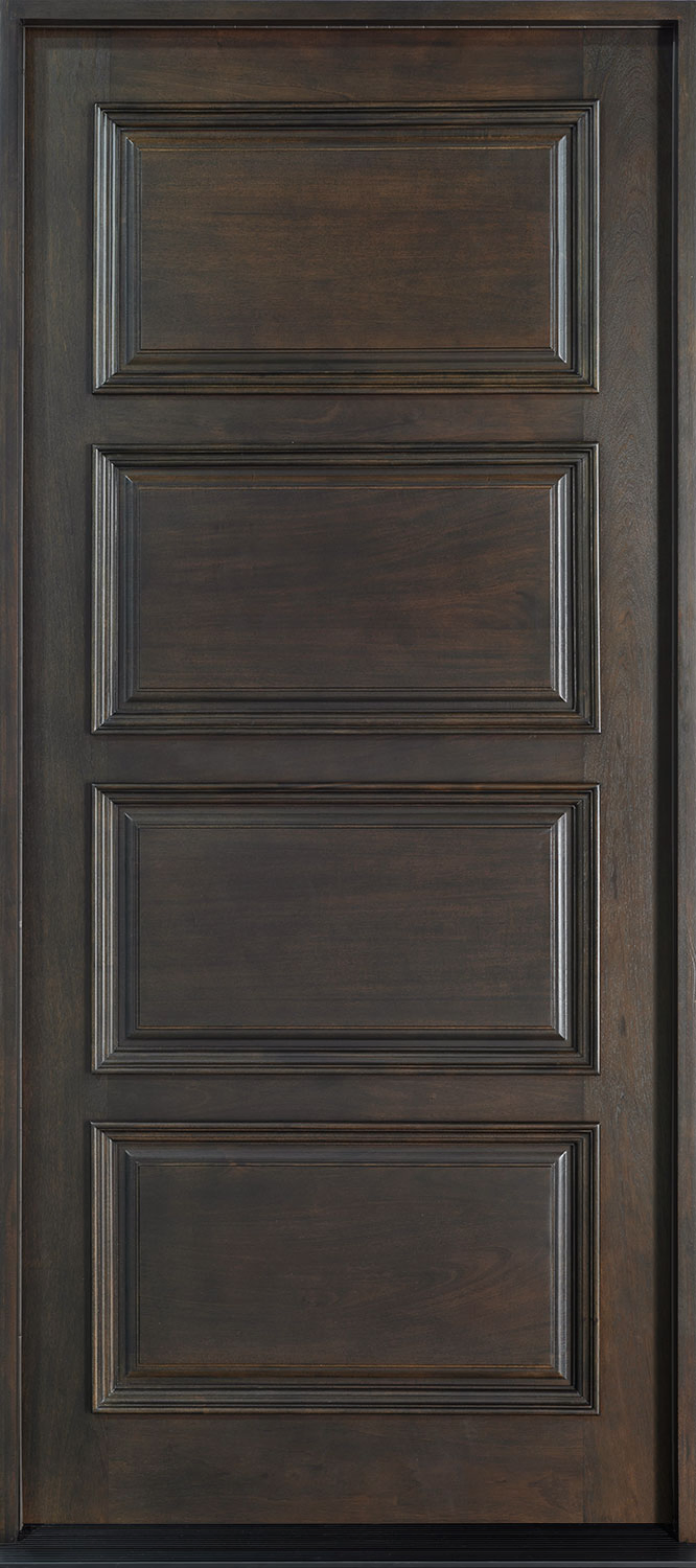 Fashion Soundproof Exterior Wooden Door