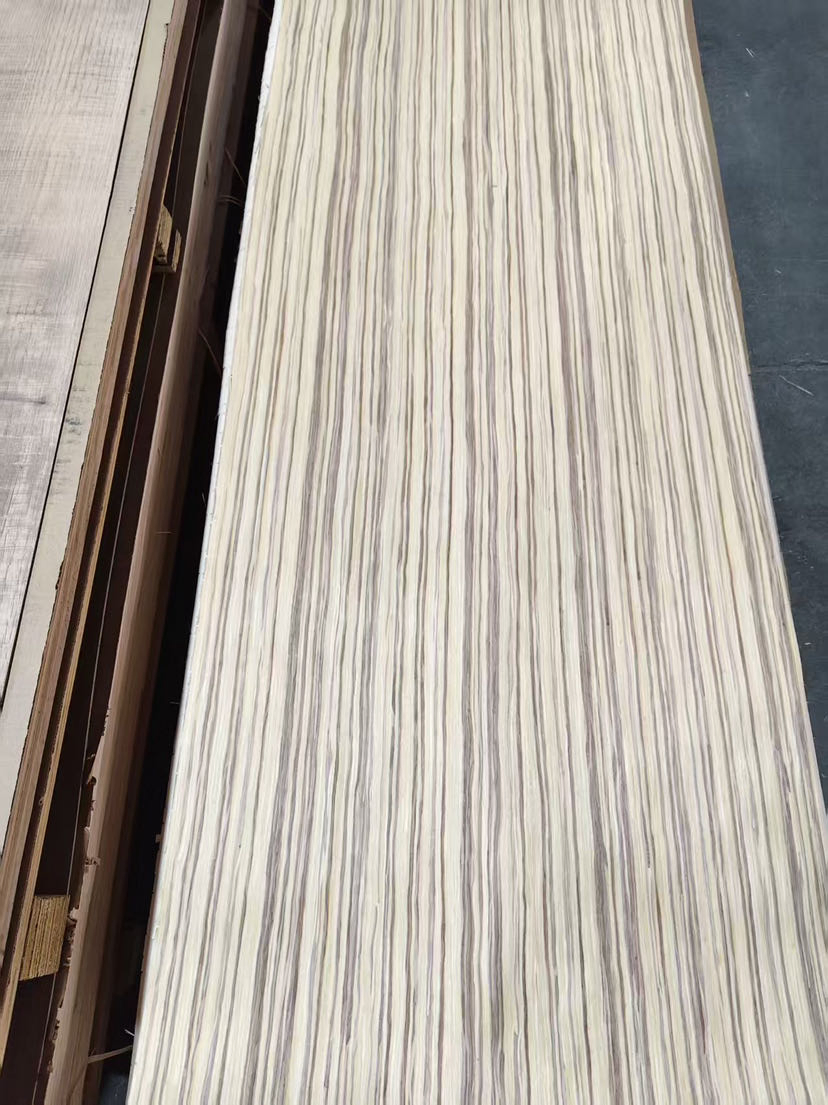 Zebra Veneer Interior Decoration Furniture Engineered Veneer.