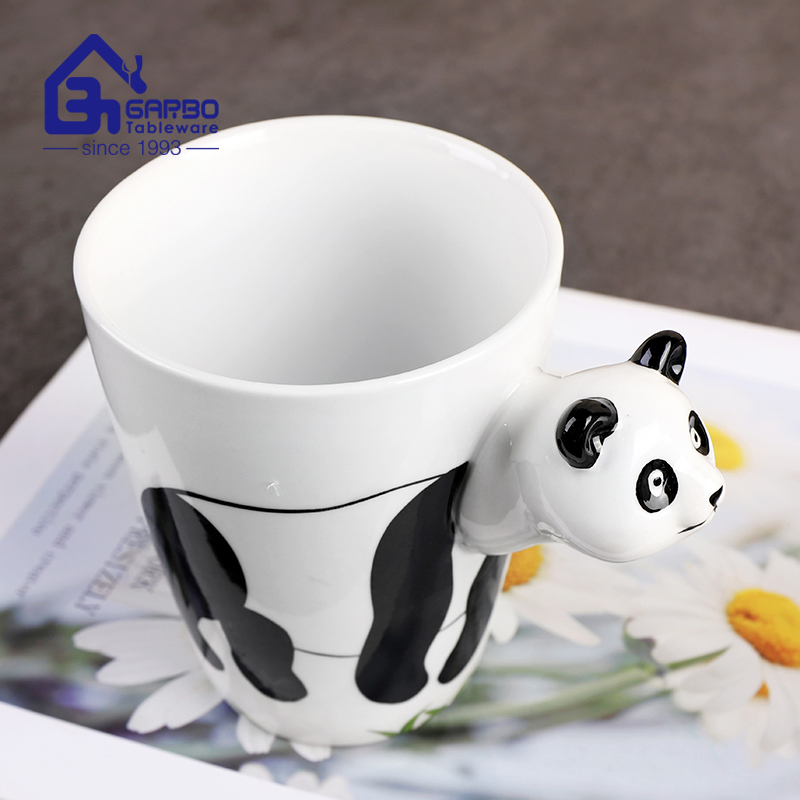 High Quality New Design Mug Ceramic Porcelaincup Home Restaurant Hotel Customized Tumblers with Handle