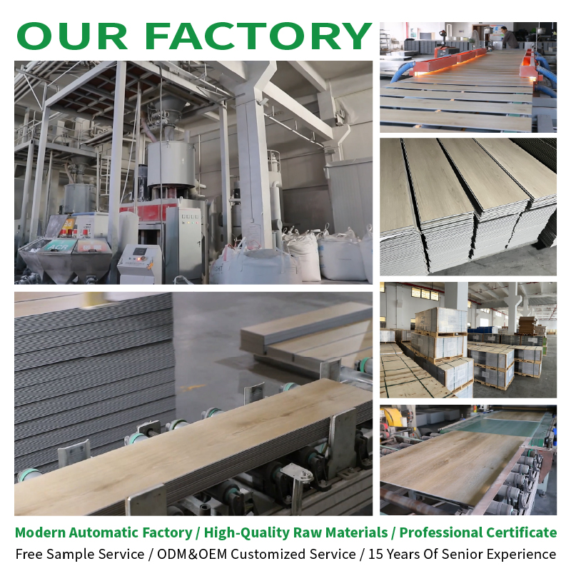 Водонепроницаемый SPC виниловый ламинат Click Lock