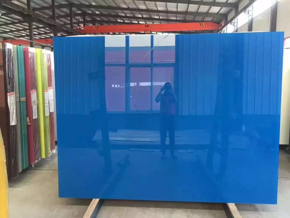 6.38mm 8.38mm 10.38mm Processed Tempered Safety PVB Film Laminated Glass
