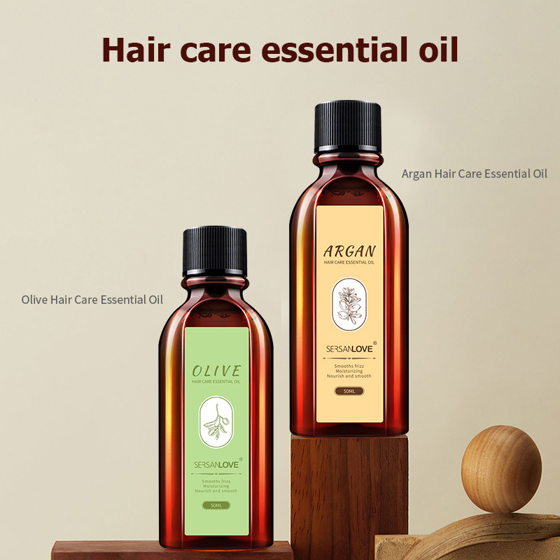 Hot Sale Moroccan Olive Hair Care Essential Oil Repair Improves Hair and Head Care