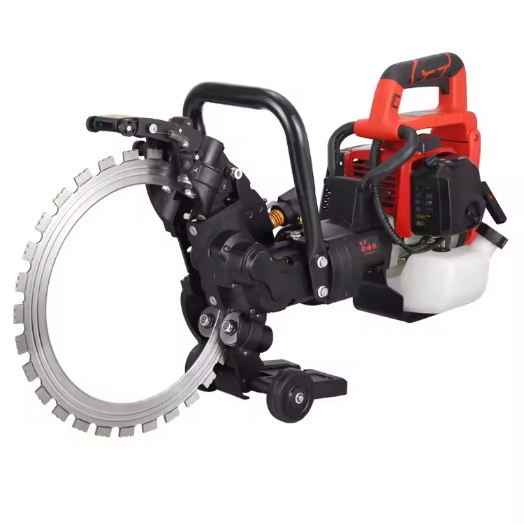 Glgw Gasoline Ring Saw Petrol Concrete Cutter Machine for Brick Cement Wall Cutting