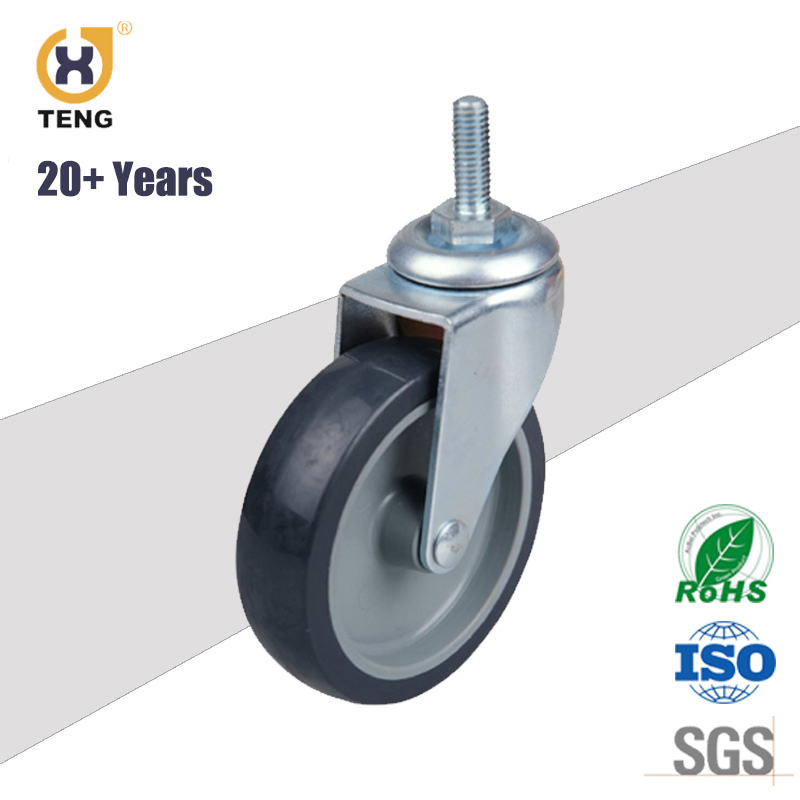 Hospital IV Pole & Stand Caster Wheel Light Duty Medical Cart Caster