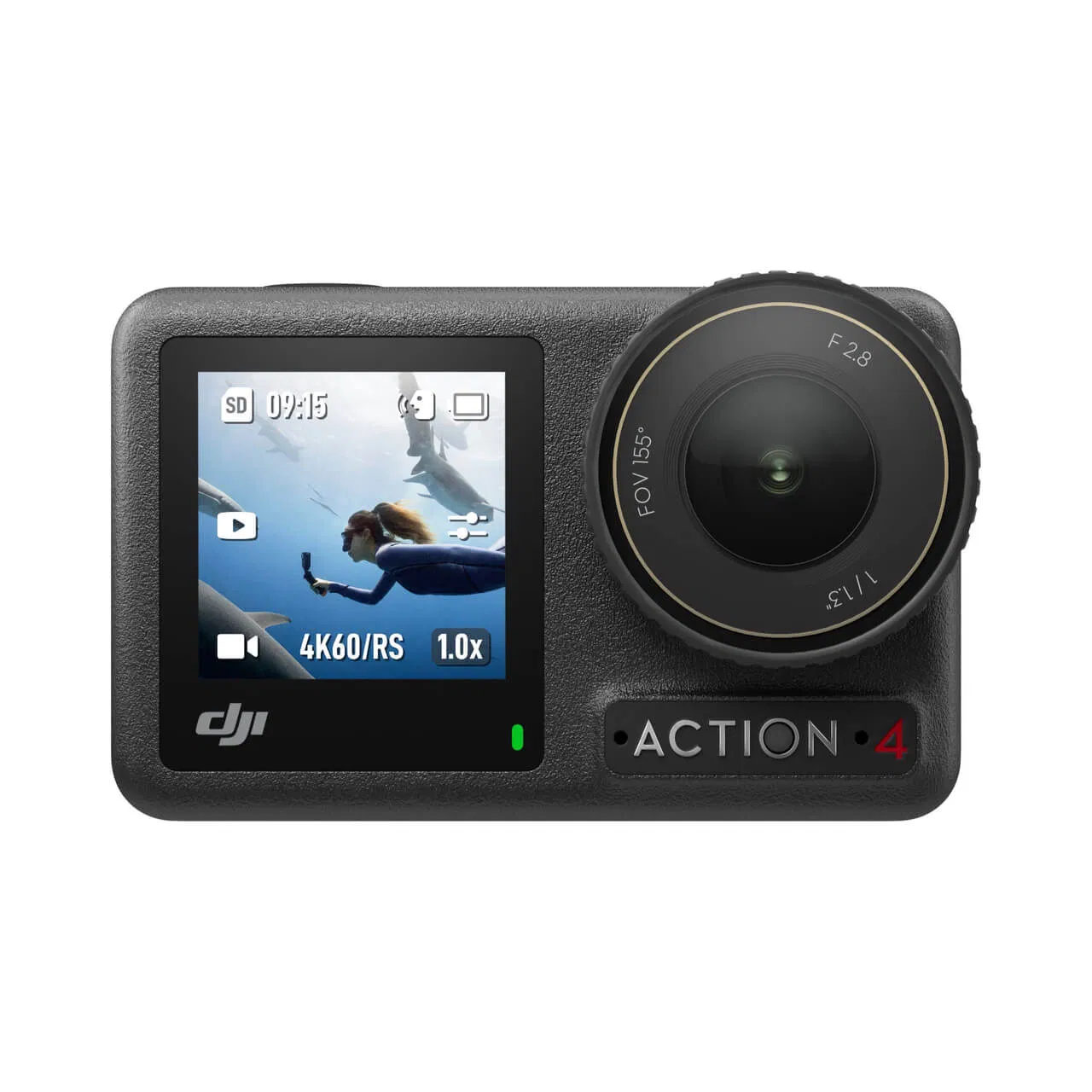 Экшн-камера DJI Osmo Action 4 с микрофоном