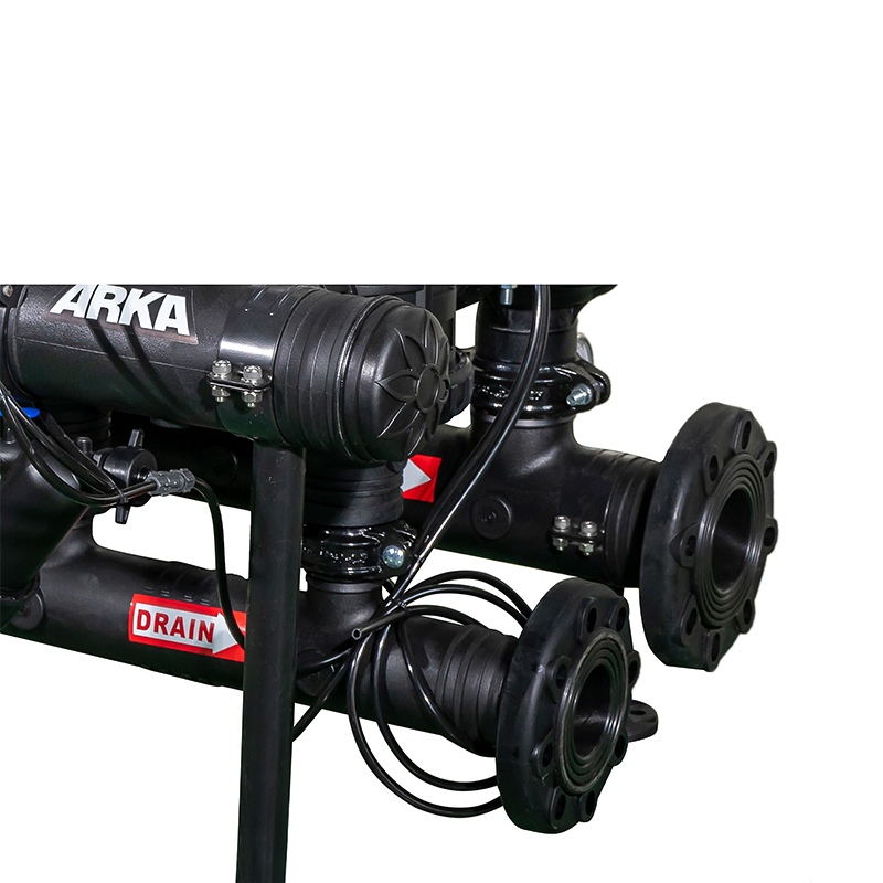 Arka Automatic Backwash Filter System 3''*3 120mesh-130micron for Industrial Filter