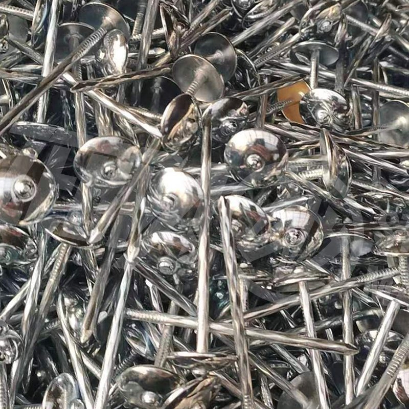 Roofing Nails Factory Selling House Roof Tile Nails Round Head Hot Sales