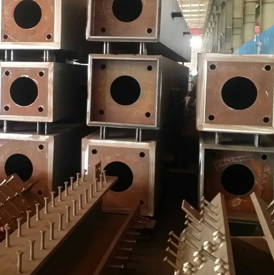 High-Quality Prefabricated Steel H Section Columns for Structures