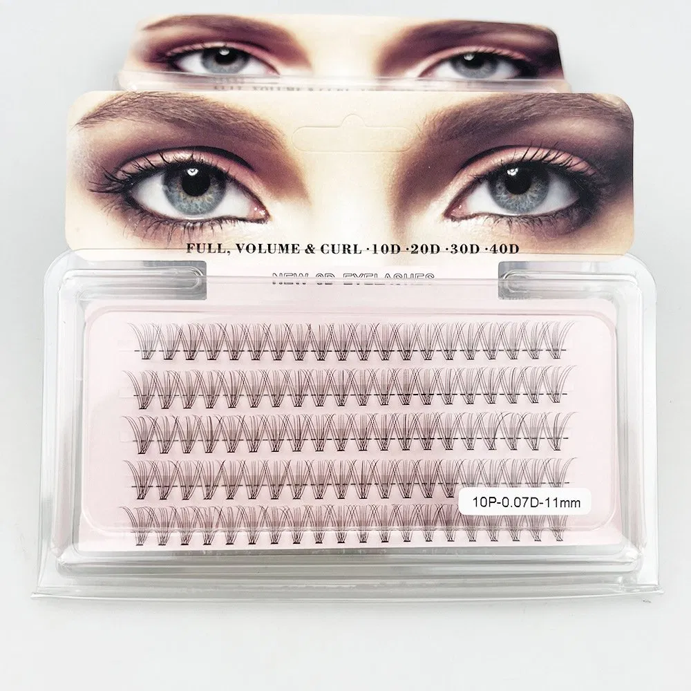 Wholesale Cheap Individual Lashes Cluster Lash Kit Private Label DIY Lashes Cluster Eyelashes