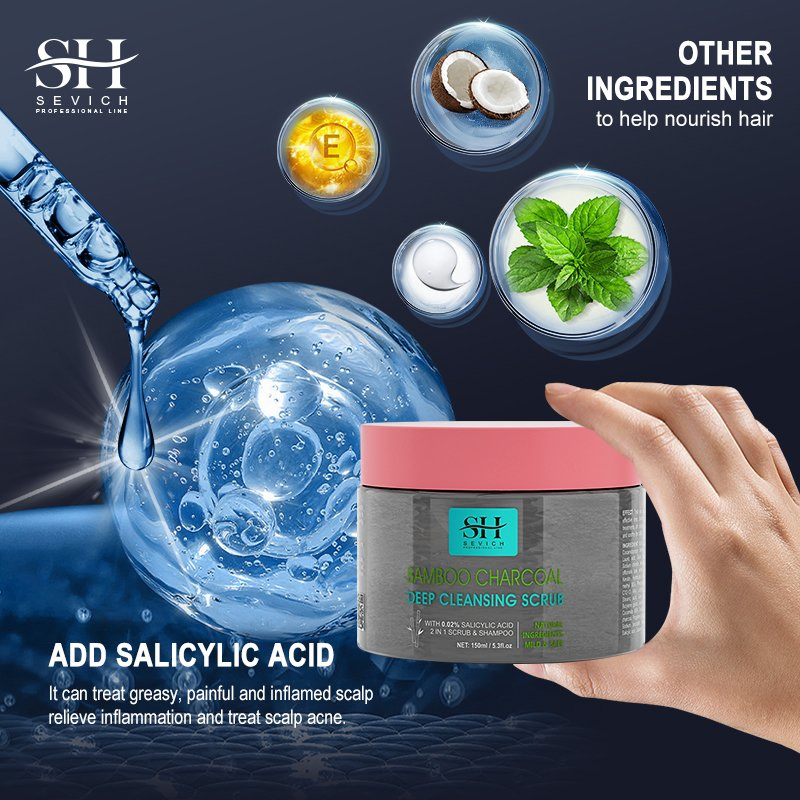 Micro-Exfoliating Sulfate-Free Hair Scalp Scrub Shampoo